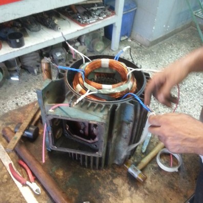 Περιέλιξη ηλεκτροκινητήρα 22kW